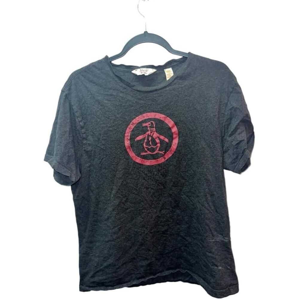 Men's Penguin Gray T-Shirt Size XL